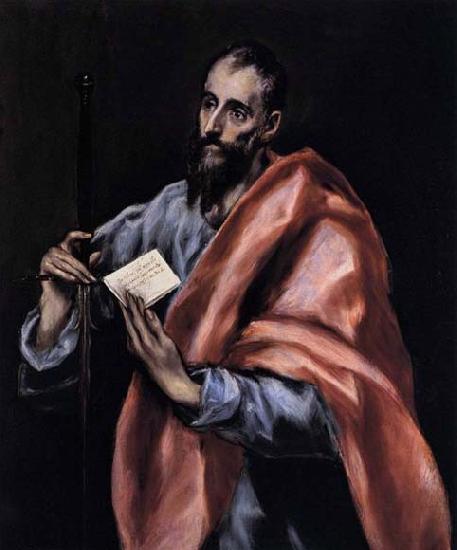 GRECO, El Apostle St Paul